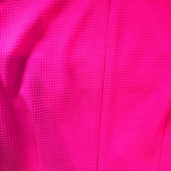 NWT Vince Camuto hot pink dress size 8 zips up bac - Picture 5 of 12